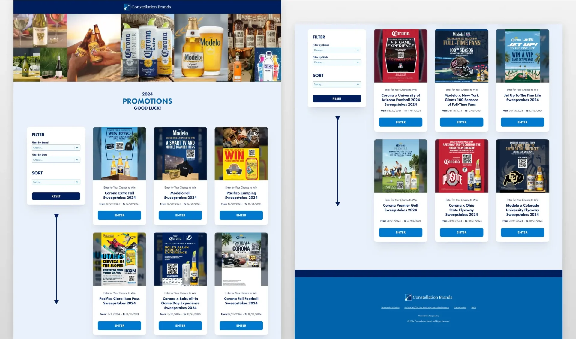 Desktop CBI Form Fill redesigned Homepage