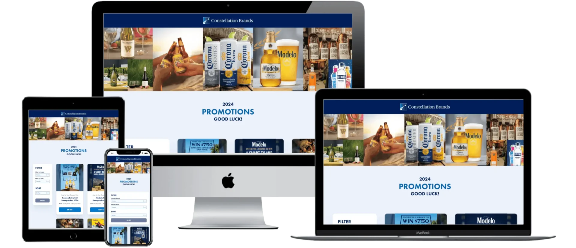 CBI Form Fill showing above the fold items on multiple devices