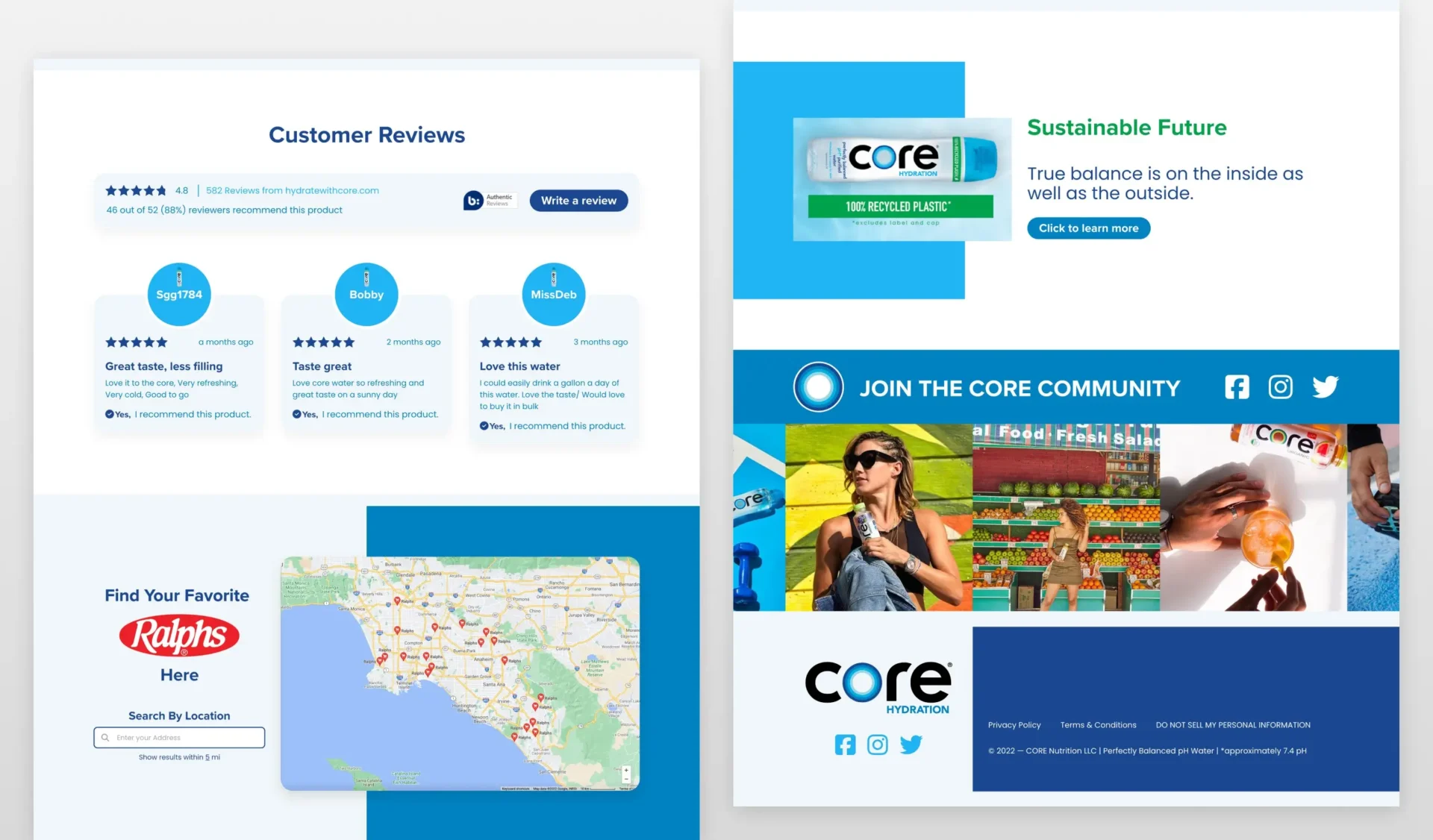 Core Water desktop body