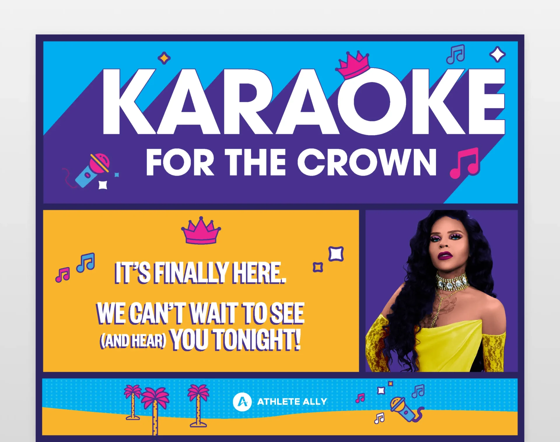 Karaoke for the Crown Email Header