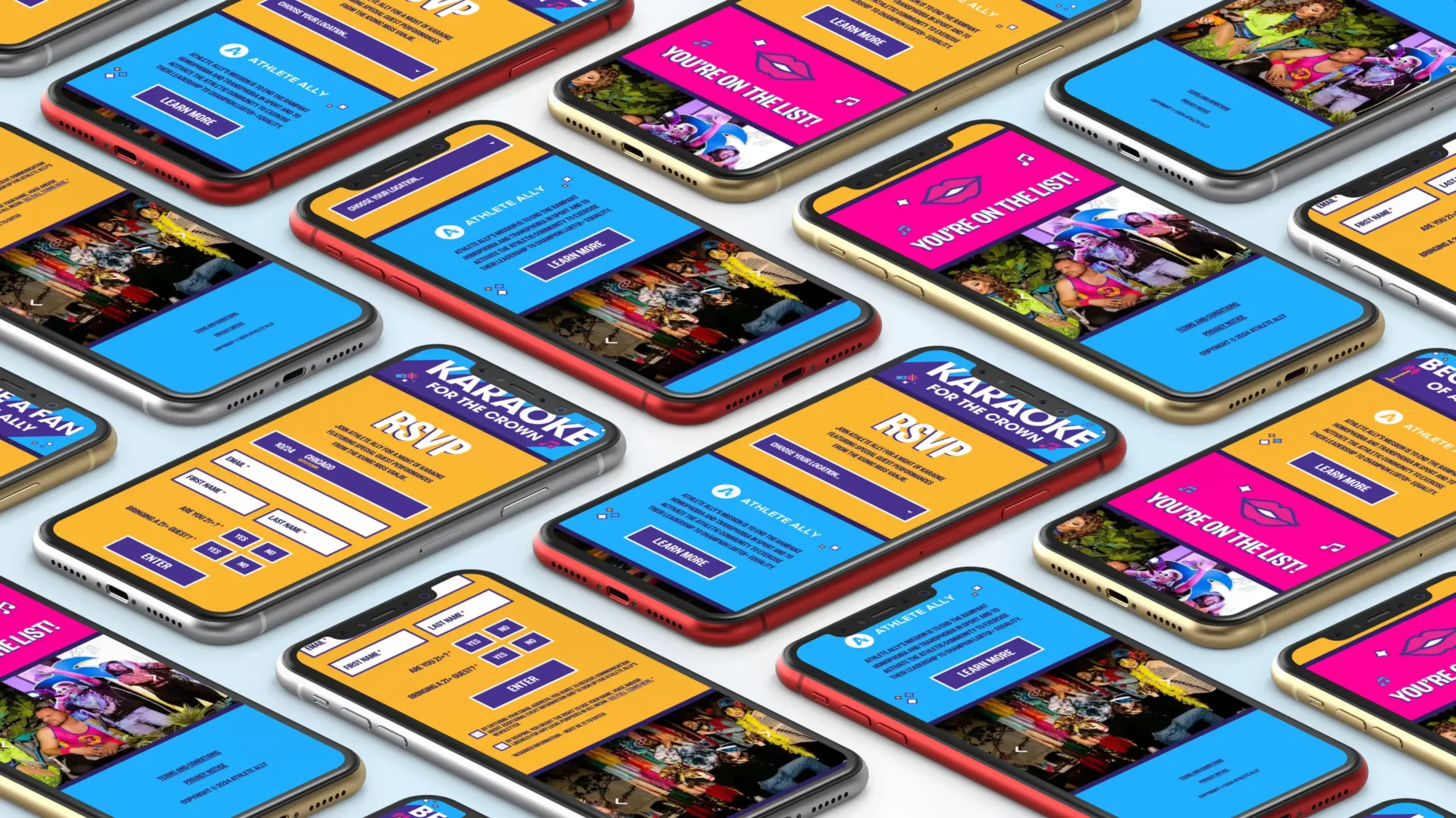 Karaoke for the Crown iPhone multi-view